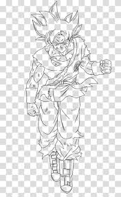 Coloring And Drawing Gogeta Goku Ultra Instinct Coloring Pages