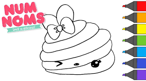 Showing 12 coloring pages related to num nums. Rainbow Pop How To Draw Num Noms Coloring Book Artsy Kids Youtube