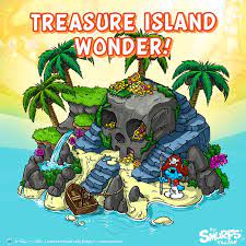 Sneak Peek Our Smurfs Village Version 2 00 Update Prehistoric Fun On The Island Smurfs Forums Smurf Village Smurfs Prehistoric
