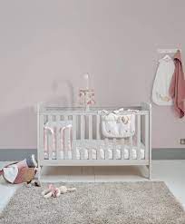 Atlas 3 Piece Cot Bed Range With Dresser And Wardrobe Nimbus White In 2021 Toddler Bed Nursery Furniture Baby Room Decor