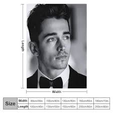 Henry leclerc-cobertor xadrez para a cama, lindo cobertor para a cama