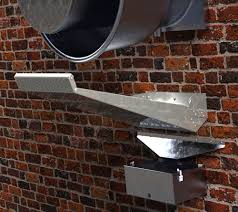 The patio has a low ceiling resulting in a thick cloud of smoke in a small area prior to installing the fan. Driploc Deluxe Wall Mount System For Side Mount Fans