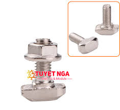 Bu Lông Ốc Chữ T M8 Dài 16mm Kèm Đai Ốc Nhôm Định Hình 4040 – ĐIỆN TỬ TUYẾT  NGA