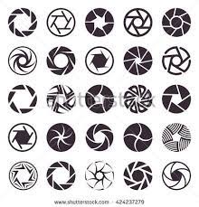 Camera Shutter Vector Icons Set Icon Set Vector Camera Shutter Camera Icon