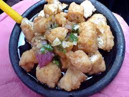 Tahu Gejrot Street Food From Indonesia Cirebon Made From Fried Tofu With Chili Shallot N Sugar Cane Juice Indonesia