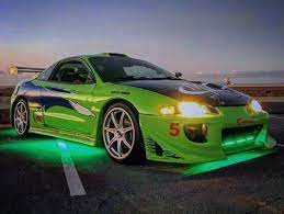 Fast Furious Movie Mitsubishi Eclipse Brian O Conner Fast And Furious Mitsubishi Eclipse Street Racing Cars