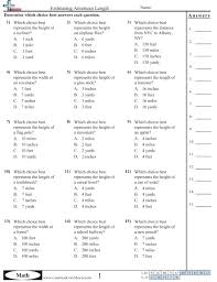 Measurement Worksheets Free Commoncoresheets