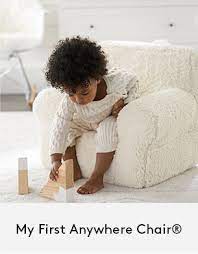 my first anywhere chair kids soft seating toddler armchair pottery barn kids
