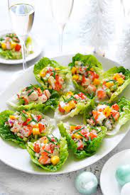 This Easy Avocado Mango And Chilli Prawn Cups Recipe Is A Light And Easy Starter Recipe Perfect For Christmas Appetizer Recipes Starters Recipes Chilli Prawns