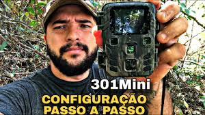 Como Configurar a câmera de trilha Mini-301 Passo a passo!
