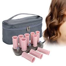 Automatic hair curlers have replaced the conventional curling irons. Hot Rollers Electric Curler Abs Professional Electric Heated Roller Curling Roll Hair Tube Hair Styling For Short Hair And Long Hair 10pcs 2 Types Edition 1classic Style Buy Online In