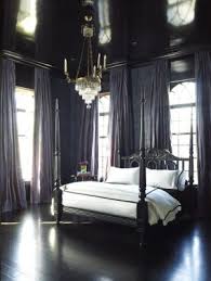Columns for posts, a solid wooden canopy and linenfold panels make borrowed the matress and bedding from i don't recall who, and the curtains from vickey, but when i put the fabric texture on the curtains odd things. Gothic In The Interior A Combination Of Style And Luxury Balancedfoodandfuel Org