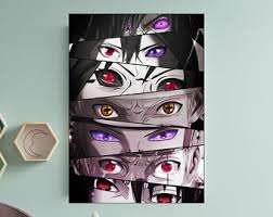 Naruto anime poster for sale. Naruto Poster Etsy