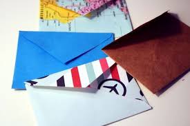 A tutorial for making envelopes step by step. Bird And Little Bird Tiny Envelopes Handmade Books Envelope Template Printable