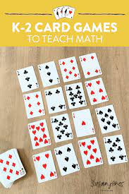 Math Card Games For Kids Susan Jones Math Card Games Kindergarten Math Games Fun Math Activities