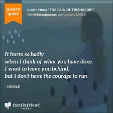 Maybe you would like to learn more about one of these? 21 Broken Friendship Poems Poems About Broken Friendships
