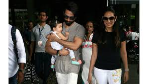 Maybe you would like to learn more about one of these? Shahid Kapoor S Airport Outing With Mira Rajput And Daughter Misha Actor Photos Actress Pictures