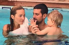 And it's the little boy right there. Tennis Legend Novak Djokovic S Wife Expecting Second Child Around Same Time As Us Open