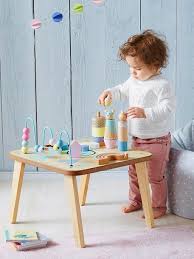 Table D Activites Petits Sioux Bleu Multicolore 5 Cadeau Bebe 1 An Jouet Bebe 12 Mois Cadeaux Noel Bebe