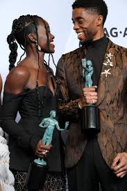 All of them knew who black panther was#goldenglobes #blackpanther. Who Is Chadwick Boseman Dating Chadwick Boseman Girlfriend Wife