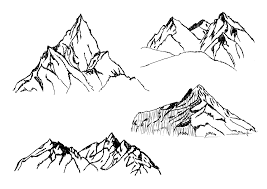 4 Mountain Drawing Png Transparent Vol 2 Onlygfx Com You can edit any of drawings via our online image editor before downloading. 4 mountain drawing png transparent