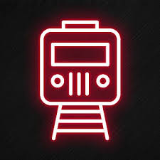 Train Icon In Neon Style Style Icons Train Icons Neon Icons Png Transparent Clipart Image And Psd File For Free Download In 2021 Neon Iphone App Design Free Icon Set
