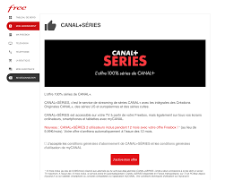 Canal plus a déjà conquis un grand nombre de clients avec ses offres tv. Free Offre Canal Series Pendant 1 An Aux Abonnes Freebox Pop Et Delta