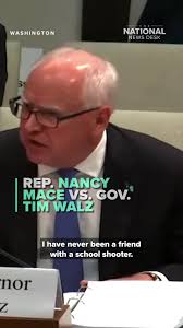 Nancy Mace Calls Tim Walz Sexist During Politics Hearing