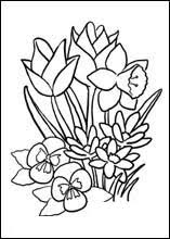Astfel, poti folosi si acuarele pentru a picta florile tale preferate. Planse De Colorat Cu Primavara Planse De Colorat