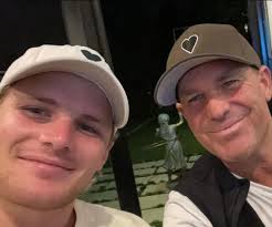 Shane Warne's close bond with his children in photos