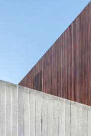 Casa Topo By Martin Dulanto Is A Semi Buried Wood Concrete Residence In Lima Peru Concrete Wood Wood Facade Concrete Facade