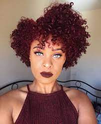 Welovenappyhair Korrynj Burgundy Natural Hair Tapered Natural Hair Burgundy Hair