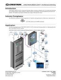 Introduction there are five types of dimming control interfaces described in this document: Crestron Electronic Green Light 120 Volt User Manual Manualzz