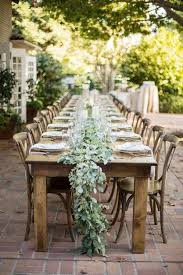 Top 20 Rustic Outdoor Table Settings The Bohemian Wedding Engagement Dinner Farm Table Wedding Engagement Dinner Party
