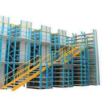 Adjustable Warehouse Steel Mezzanine Heavy Duty Shelf Rack Customized  Storage Tire Rack