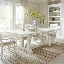 Reflecting a seamless organic shape and timeless form, the lippa dining table has become a symbol of modernism for over the past 60 years. White Distressed Dining Table Ideas On Foter