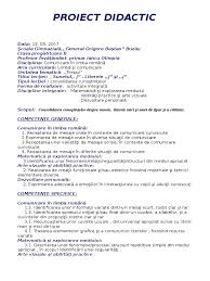 Proiect Clr Iancu Olimpia