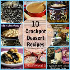 Then, come home to a fully cooked meal—no last minute scrambling required! 10 Crockpot Dessert Recipes Stockpiling Moms