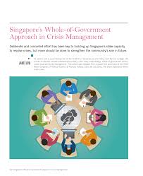 Start your application process by pressing choose a when applying for admission to yong siew toh conservatory of music in singapore you should prepare all required documents. Pdf Singapore S Whole Of Government Approach In Crisis Management