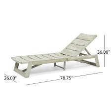 We're '86ing' chaise lounge and moving over to the southern, follow us and. Maki Outdoor Wood Chaise Lounge By Christopher Knight Home On Sale Overstock 28183844