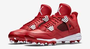 You Can Now Buy Air Jordan 4 Baseball Cleats Air Jordans Jordan Cleats Custom Football Cleats