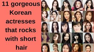 The actress's new hairstyle additionally becoming the acclaim of her admirers … 11 Gorgeous Korean Actresses That Rocks With Short Hair Youtube