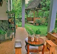Gambar mewarnai pemandangan taman bunga anak tk. 20 Inspirasi Desain Taman Minimalis Belakang Rumah Yang Asri
