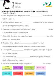 Peribahasa digunakan untuk menyampaikan sesuatu nasihat, teguran, atau ingatan secara kiasan. Simpulan Bahasa Tahun 2 Dunia Bahasa Melayu Latihan Simpulan Bahasa If You Continue Browsing The Site You Agree To The Use Of Cookies On This Website Hardykun