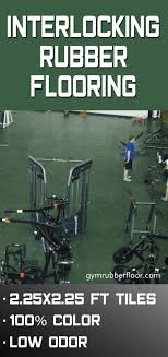 If you have heavy equipment in your home gym like a smith machine, power rack, or squat stand, these 8mm rubber tiles are a great option. Interlocking Rubber Flooring Rubber Flooring Gym Flooring Rubber Interlocking Rubber Floor