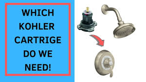 You can then tell if you have a thermostatic. Which Kohler Shower Cartridge Do You Need Youtube