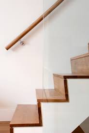 While ash or hickory may are premium. Raked Stair Tread Modern Staircase Toronto By Roundabout Studio Inc Houzz