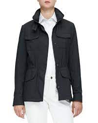 Loro Piana Windmate Traveler Jacket Black Travel Jacket Jackets Coats Jackets Women