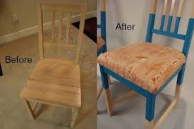 A Constant Project Ikea Stefan Chair Makeover Ikea Dining Chair Ikea Chair Chair Makeover