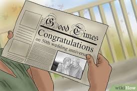 Golden wedding anniversary gift ideas that are romantic. 3 Ways To Plan For A Golden 50th Wedding Anniversary Wikihow